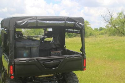 CanAm Defender Heavy Duty Cargo Bed Cover - Black