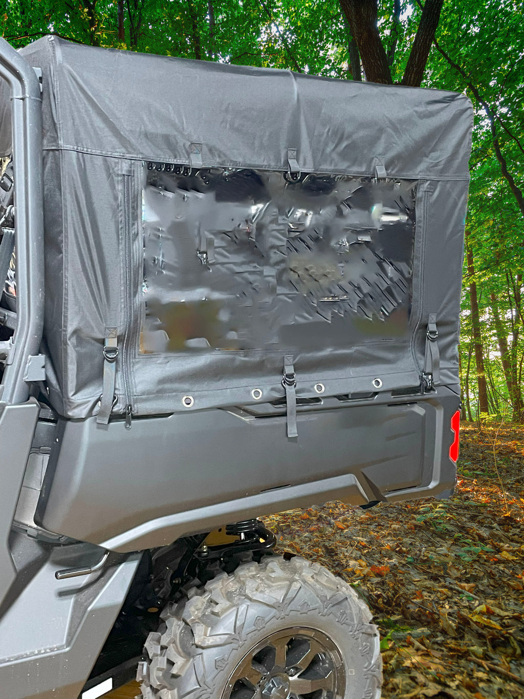 CanAm Defender Heavy Duty Cargo Bed Cover - Black