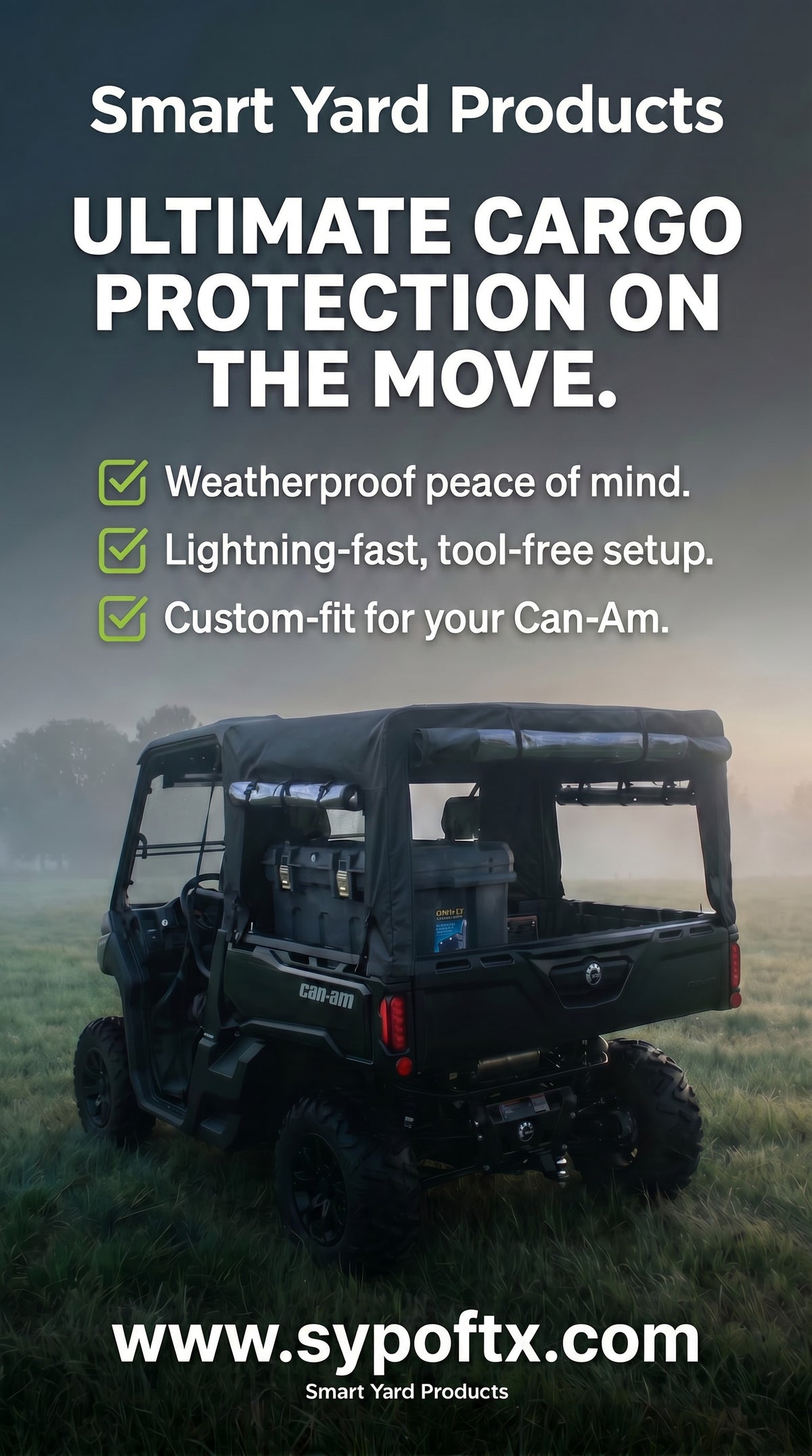 CanAm Defender - Standard Black