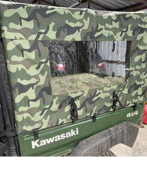 Tall UTV Bed Cover - Camo - for Kawasaki Mule (2021 & newer)