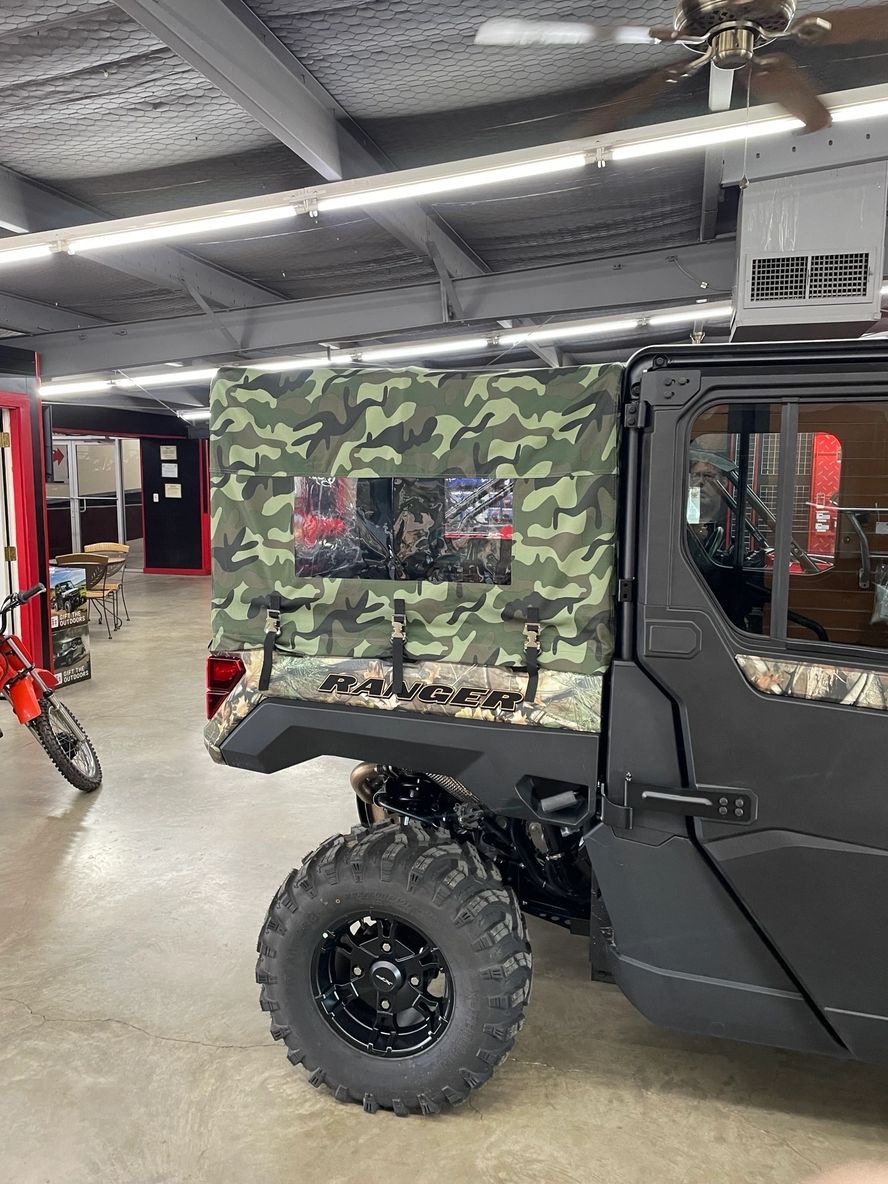 Tall UTV Bed Cover - Camo - Fits Polaris Ranger 1000