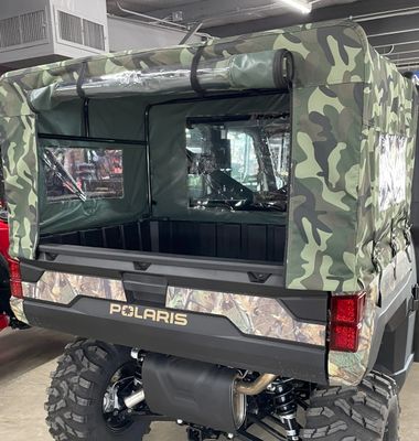 Tall UTV Bed Cover - Camo - Fits Polaris Ranger 1000