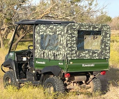 Tall UTV Bed Cover - Camo - for Kawasaki Mule (2021 & newer)