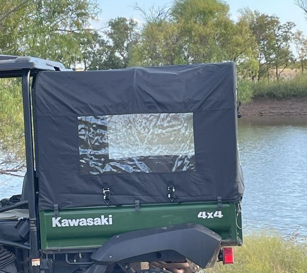 Tall UTV Bed Cover - Black | Kawasaki Mule 4010 Roof