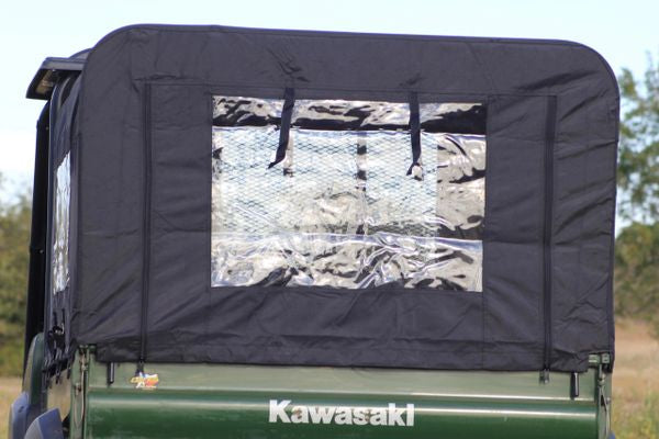 Tall UTV Bed Cover - Black for Kawasaki Mule (2020 & older)